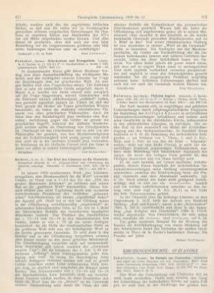 412-414 [Rezension] Schnitzler, Theodor, Im Kampfe um Chalcedon