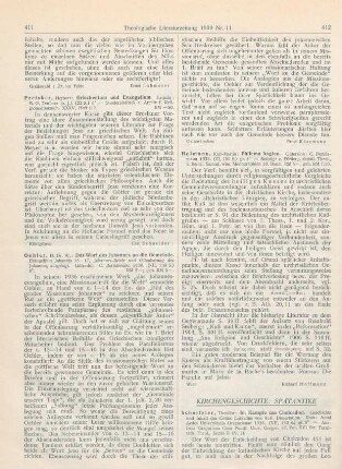 412-414 [Rezension] Schnitzler, Theodor, Im Kampfe um Chalcedon