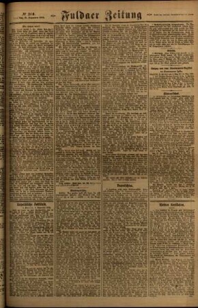 Zweite Ausgabe vom Montag, den 15. Dezember 1919.