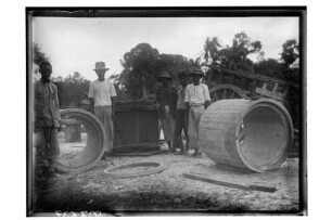 Arbeiter : Thailand. Siamesische und chinesische Kulis bei der Arbeit, 1908/1913