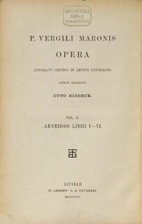 P. Vergili Maronis Opera. 2