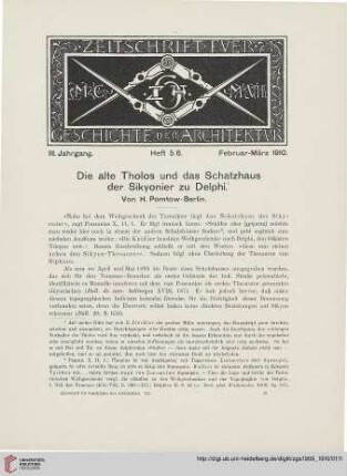 Heft 5/6 [Februar-März 1910]
