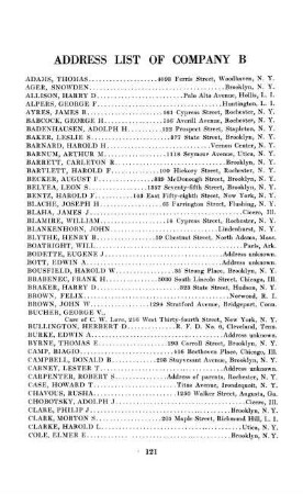 Address List of Company B.