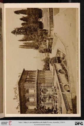 406. Firenze. Palazzo Vecchio dal Giardino Beboli