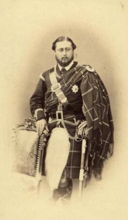 Bildnis von Eduard VII. (1841-1910) König von Großbritannien und Irland