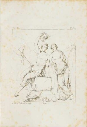 Kupferstich: Vol. XII. TA. LI. Nic. la Volpe del. et sculp. N. direx.