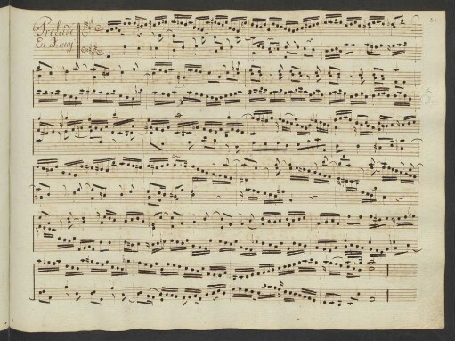 Präludien und Fugen; cemb; A-Dur; BWV 864