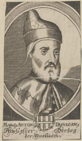 Bildnis von Marcus Antonius Trivisanus