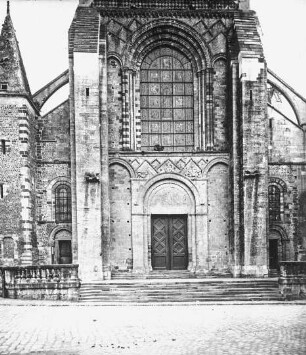 Le Mans, Kathedrale, Westfassade