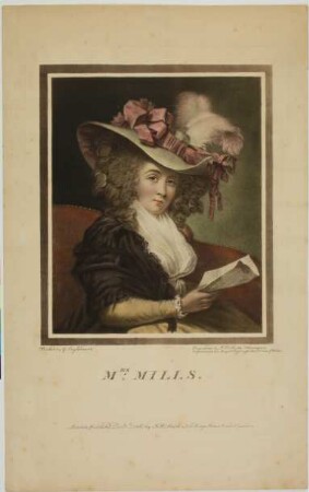 Bildnis Mrs. Mills
