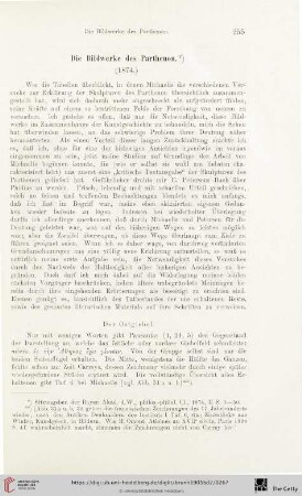 Die Bildwerke des Parthenon