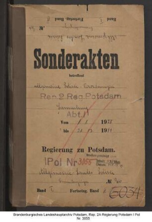 Sammlung allgemeiner Polizeiverordnungen