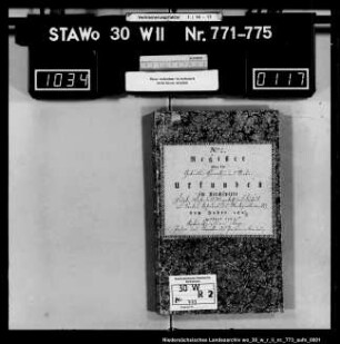 Zivilstandsregister Velpke (Kanton Bahrdorf) mit Wahrstedt, Meinkot und Büstedt
