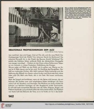 1: Irrationale Prophezeihungen dem Jazz