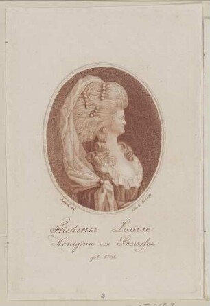 Bildnis der Friederike Louise von Preussen