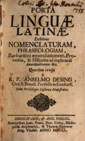 Porta linguae latinae
