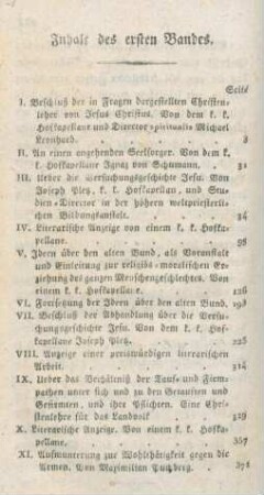 384 Inhaltsverzeichnis