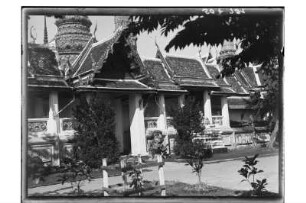 Tempel in Bangkok : Bangkok. Wat Sampeng, 1908