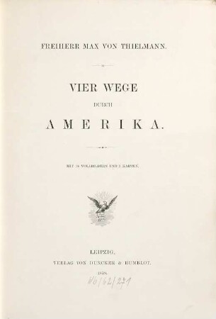 Vier Wege durch Amerika