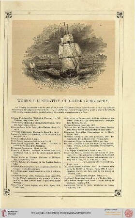 Works illustrative of Greek geography