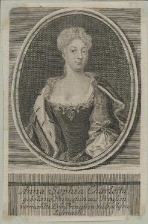 Bildnis der Herzogin Sophie Charlotte von Sachsen-Weimar-Eisenach