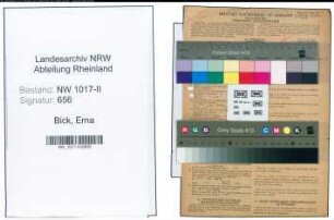 Entnazifizierung Erna Bick , geb. 21.02.1901 ()