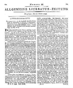 [Merkel, D. I.]: Geschichte u. Beschreibung der französischen Niederlande des Elsasses und Lothringens. Bd. 1-2. Leipzig: Barth 1794