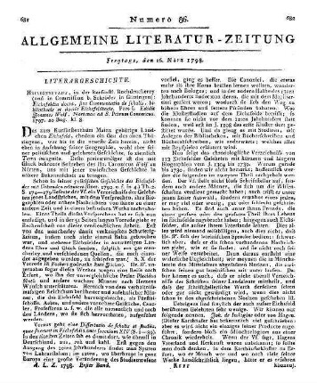 [Merkel, D. I.]: Geschichte u. Beschreibung der französischen Niederlande des Elsasses und Lothringens. Bd. 1-2. Leipzig: Barth 1794
