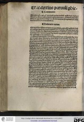 Continuatio: tria facit in hoc capitulo, primo subdividit potentiam sensibilem apprehensivam et describit membra...
