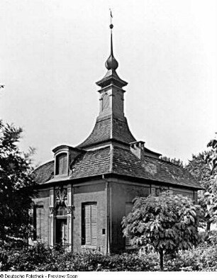 Potsdam. Historische Glorietta am Bassinplatz