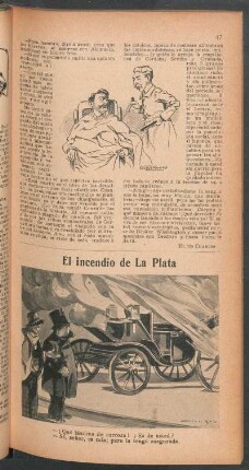 El incendio de La Plata - [Viñeta cómica]
