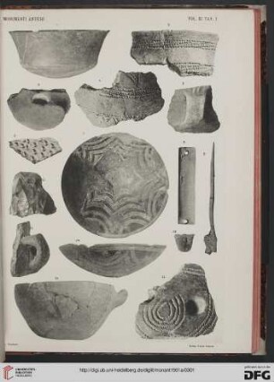 Tavola I - XXVI