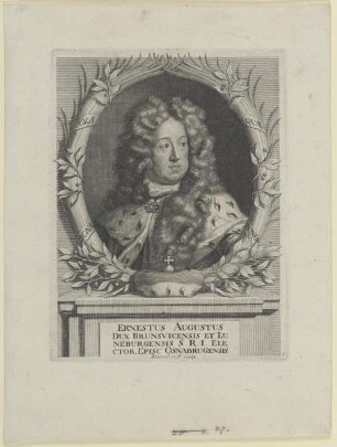 Bildnis des Ernestus Augustus Brunsvicensis et Luneburgensis