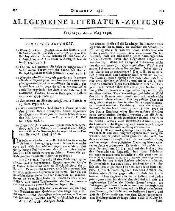 Stalder, F. J.: Fragmente über Entlebuch. T. 1-2. Zürich: Orell 1797-98