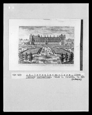 Das alte Schloss in Saint-Germain-en-Laye