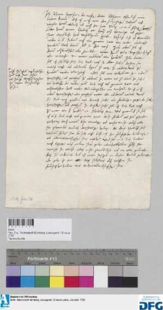 Dr. Johann Heppstein tritt auf zehn Jahre als Jurist in die Dienste der Stadt Nürnberg.
