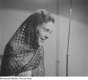 Porträt der Opernsängerin Elfriede Weidlich (1907-1994)