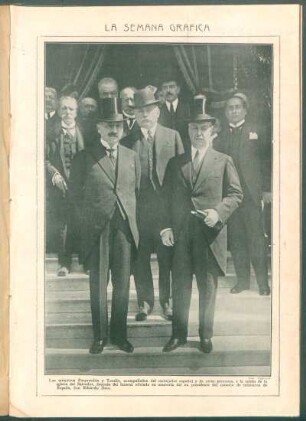 Los ministros Pueyrredón y Torello