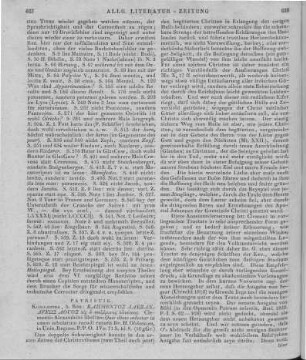 Clemens : Klēmentos Alexandreōs logos tis ho sōzomenos plusios. Libellus quis dives salvetur. In usum scholarum recudi curavit H. Olshausen. Königsberg: Bon 1831