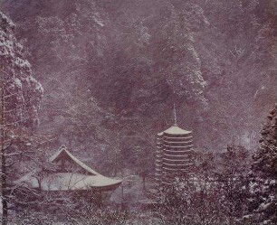 "Shintō-Schrein am Tanzan-Berg" aus der Serie "Yamato-ji" (Weg von Yamato)