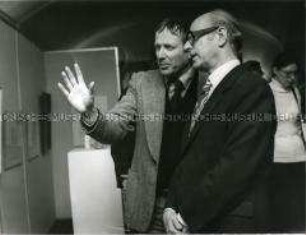 Wolfgang Kohlhase (links) und Prof. Dr. Maetzig