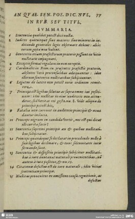 An quælibet sententia, & à quocumque etiam maximo magistratu prolata per remedium nullitatis impugnari possit