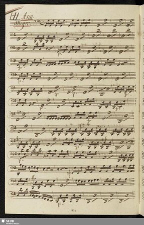 141. Aria: Ora al monte ed ora al fonte / Scarlatti, G.