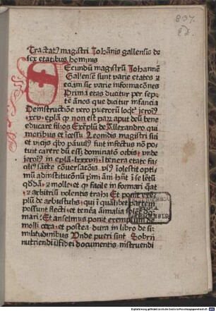 De sex aetatibus hominis