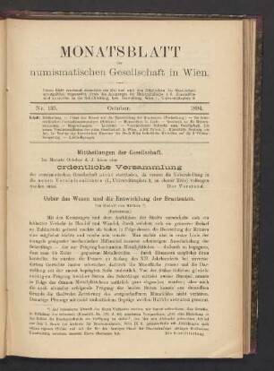 Nr. 135. October. 1894