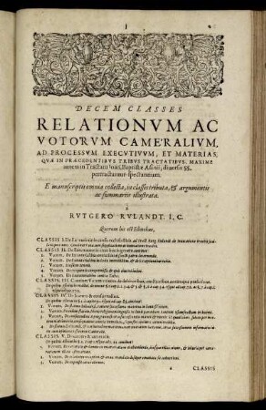 Quorum hic est Elenchus.