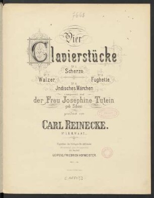 No. 1: Scherzo