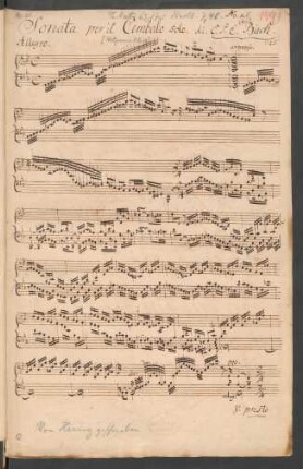 Sonaten; cemb; g-Moll; H 47; Wq 65/17