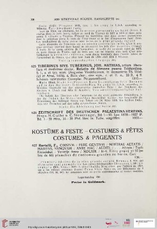 Kostüme & Feste - Costumes & fêtes - Costumes & pageants (Nr. 627 - 650)