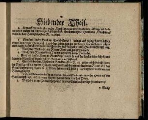 Siebender Theil